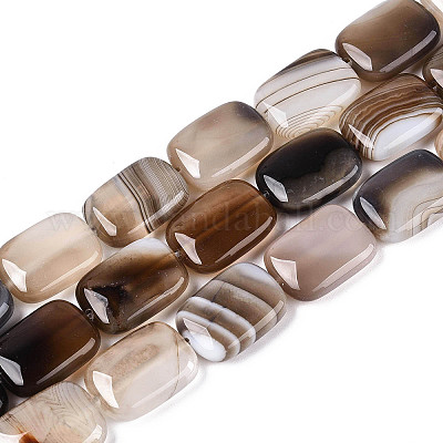 Природный агат бисер нитей G-N356-03A-03-1