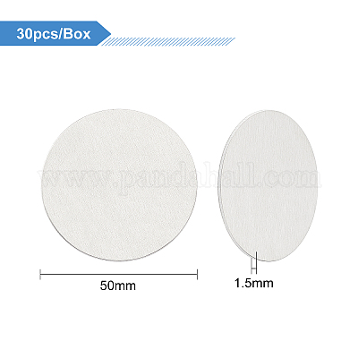 PandaHall 8pcs sublimación Espacios en Blanco anodizado Placa de Aluminio en Blanco Metal Tarjetas de Nombre para impresión en Color UV impresión Grabado láser Personalizado 