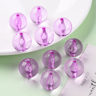 Perles en acrylique transparente&nbsp;MACR-S370-A20mm-740-1