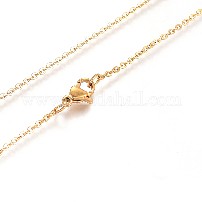 Ожерелья с подвесками из нержавеющей стали 304 с эмалью NJEW-F275-39G-1