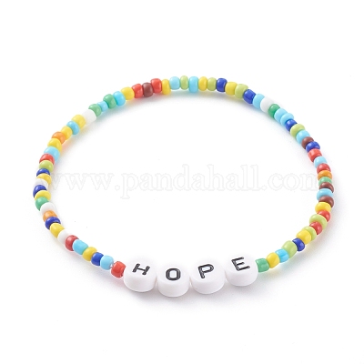 Glass Seed Beads And Letter Beads For Friendship Bracelets Jewelry