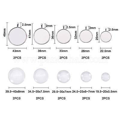 Поделки кулон материалы DIY-UN0001-02P-1