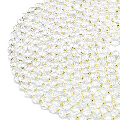 Синтетические кварцевые нити бисер G-C116-A85-02-1