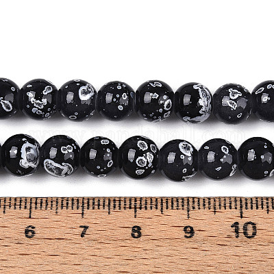 Выпечка краска бисер пряди X1-DGLA-N015-8mm-10-1