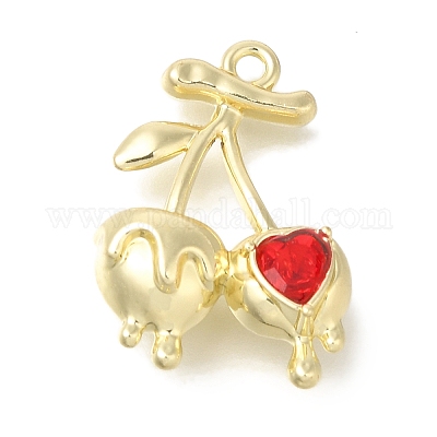 Подвески из сплава со стразами&nbsp;ENAM-B025-03G-04-1