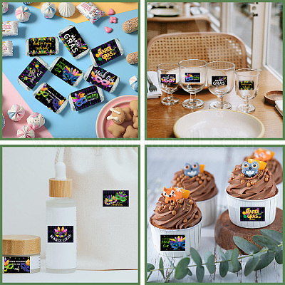 Самоклеящаяся мини-обертка для конфет из листовой бумаги DIY-WH0604-010-1