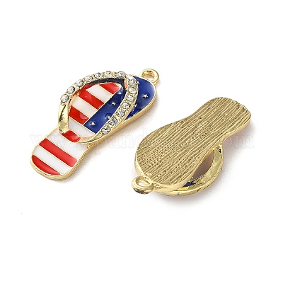 Подвески из сплава с эмалью ко дню независимости ENAM-I069-01G-07A-1