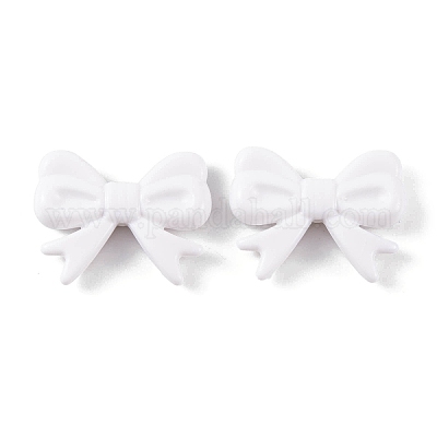 Непрозрачные акриловые бусины MACR-L006-02B-02-1