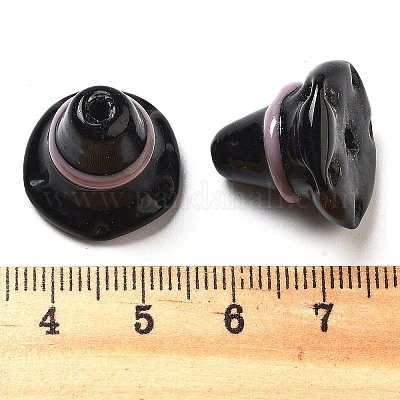 Бусы лэмпворк ручной работы LAMP-A004-03B-1