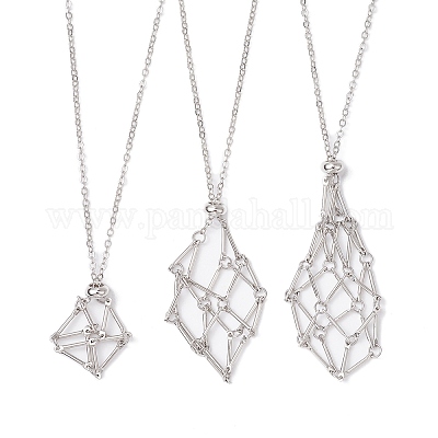 Латунный мешочек для макраме NJEW-JN04444-01-1