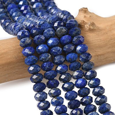 Natürliche Lapislazuli Perlenstränge&nbsp;G-D344-A17-1