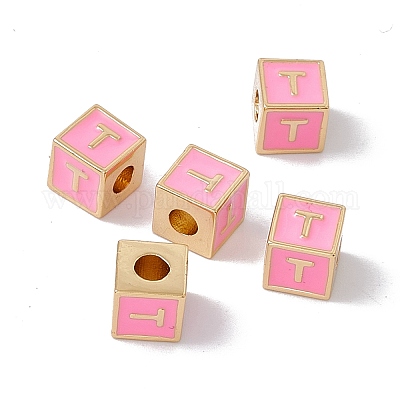 Стойки покрытие латунь эмаль бисер KK-B060-04G-05T-1