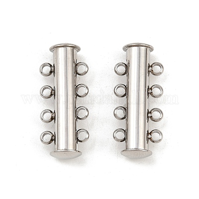 Не тускнеющие однорядные застежки-слайдеры из нержавеющей стали 304 STAS-H402-35P-01-1