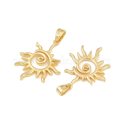 Латунные подвески&nbsp;KK-R212-06G-03-1