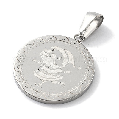 Рождественские подвески из нержавеющей стали 304 STAS-Z098-40P-1