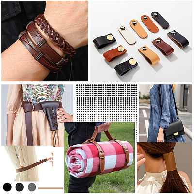 Плоский шнур из искусственной кожи из микрофибры длиной 2 м. FIND-WH0420-75A-02-1