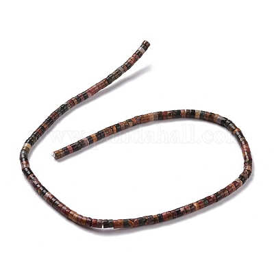 Синтетические красные бирюзовые бусы нити G-P468-18-1