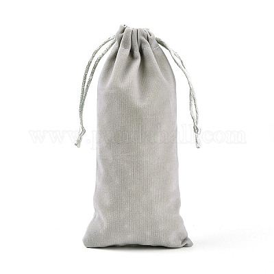 Бархатные мешочки на шнурках TP-N003-8x22-A01-1