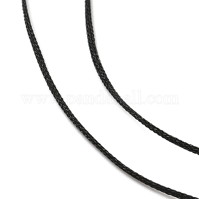 Изготовление ожерелья из регулируемого полиэфирного шнура AJEW-JB01379-03-1