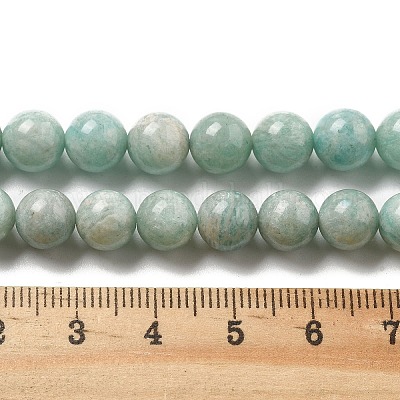 Природных амазонит бисер нитей G-L618-A01-8mm-1