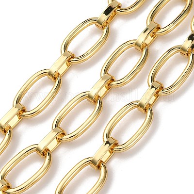 Латунные овальные звенья цепи CHC-H113-01G-1