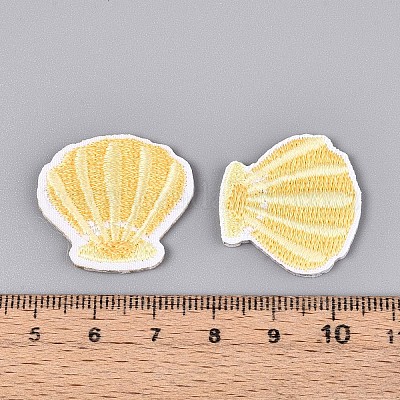 Аппликации в форме ракушек DIY-N007-14-1
