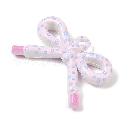 Непрозрачные печатные акриловые подвески&nbsp;MACR-I040-01H-1