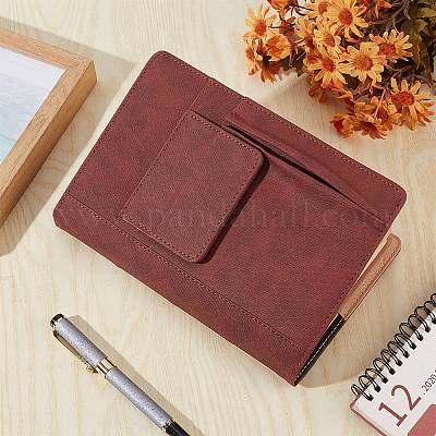 Buchumschlag aus PU-Leder&nbsp;AJEW-WH20010-24E-1