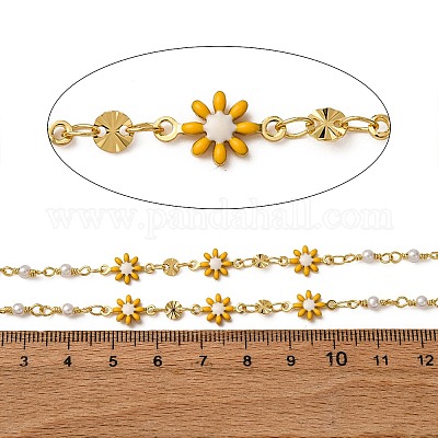 Звенья латунной эмали KK-D422-05G-1