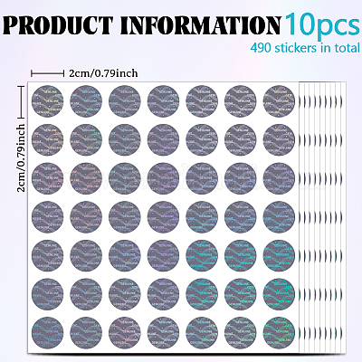Водонепроницаемая самоклеящаяся лазерная наклейка для домашних животных STIC-WH0028-007-1