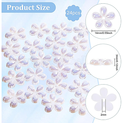 Пластиковые бусины abs&nbsp;FIND-BC0002-99-1