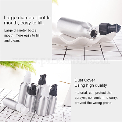 Алюминиевая бутылка для лосьона на 100 мл MRMJ-WH0037-11C-01-1