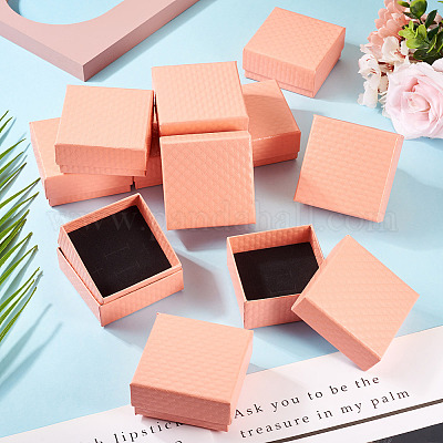 Подарочные коробки для хранения из фактурного картона с ромбами X1-CON-TAC0010-03B-05-1