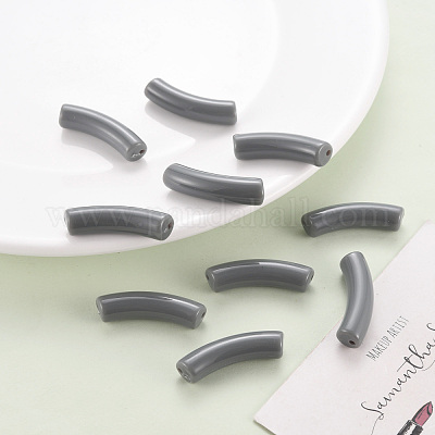 Непрозрачные акриловые бусины MACR-S372-002B-S037-1