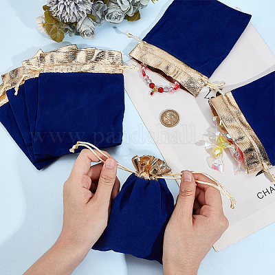 Бархат ювелирных мешки сумки TP-BBC0001-09C-04-1