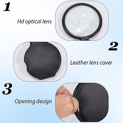 4 шт. увеличительное стекло AJEW-SP0002-48-1