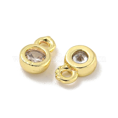 Латунные микро проложить кубического циркония подвески KK-L075-017LG-01-1