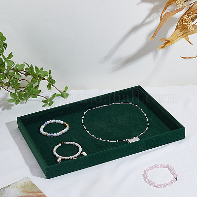 Прямоугольные деревянные подносы ODIS-WH0030-208-1