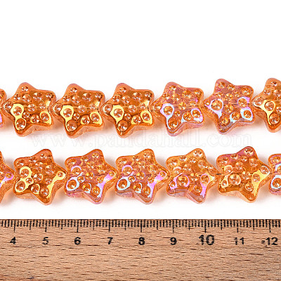 Гальванизируйте прозрачное стекло бисер нитей EGLA-N020-02C-1