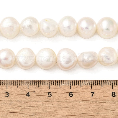 Нити из натурального культивированного пресноводного жемчуга PEAR-A006-11B-1