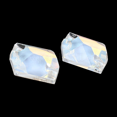 Мокко(мк) неправильный ромб пришить по стразам RGLA-G019-01E-1