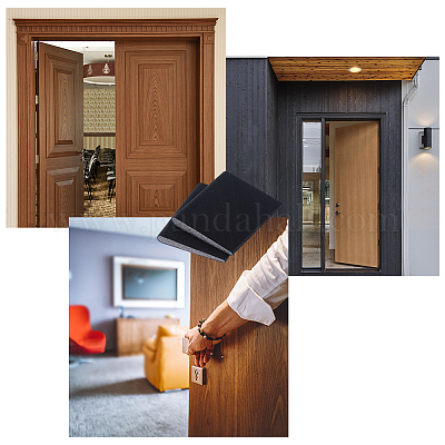 6 шт. самоклеящиеся уплотнительные полоски из полиуретана и пены AJEW-CN0003-27A-1