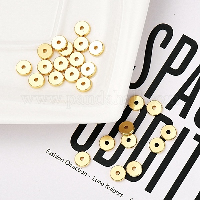 Spacer бисер латунные&nbsp;KK-YW0001-27B-G-1