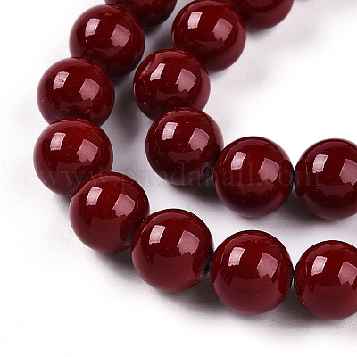 Синтетических нитей бирюзовые бусы G-A255-A04-03A-1