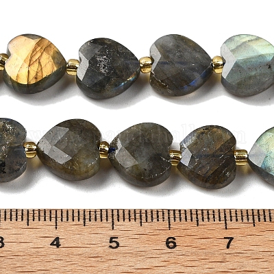 Природные лабрадорита бисер нитей G-B044-B21-01-1
