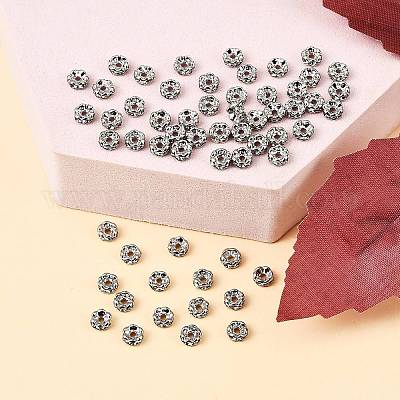 Латунные бусины разделители для поставки стразов RSB031NF-01K-1