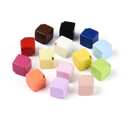 Непрозрачные акриловые бусины&nbsp;SACR-T018-16M-1