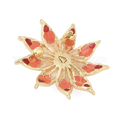 Булавки с эмалью подсолнечника PALLOY-D361-17G-1