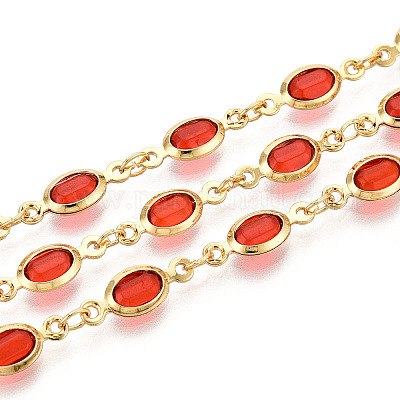 Латунные овальные звенья цепи CHC-N023-04B-G-1