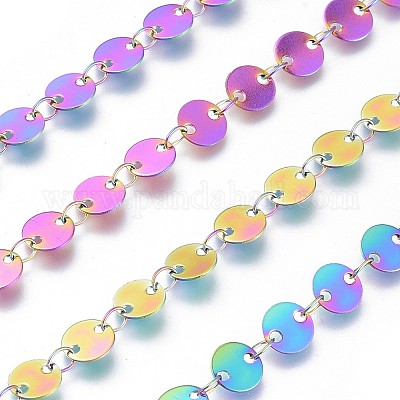 Ионное покрытие (ip) звеньевая цепь из нержавеющей стали 304 CHS-L019-01B-M-1